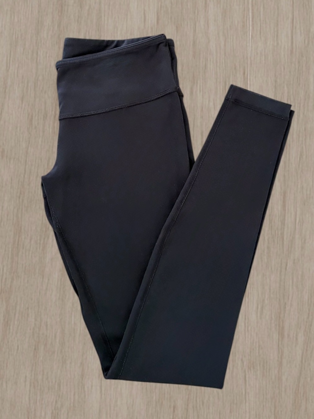 Lululemon Wunder Under Leggings, Black, Size 8